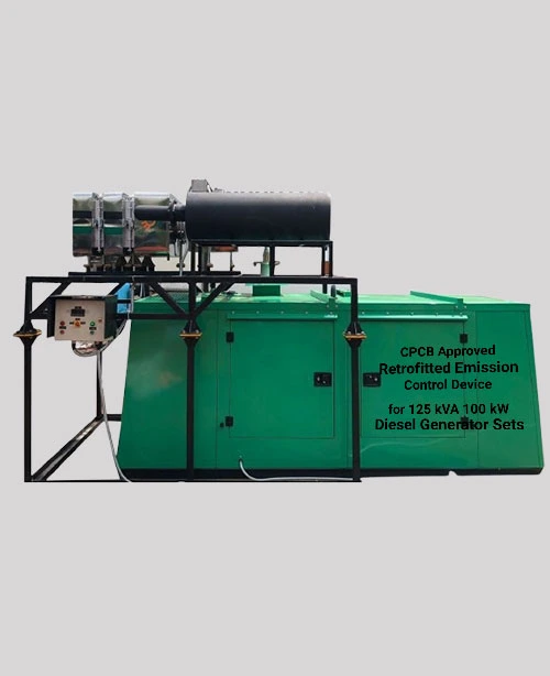 125 kVA 100 kW Retrofit Emission Control Device for DG Set