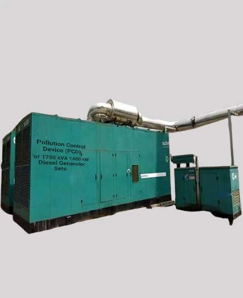 Pollution Control Device (PCD) for 1750 kVA 1400 kW DG Sets from Aceget
