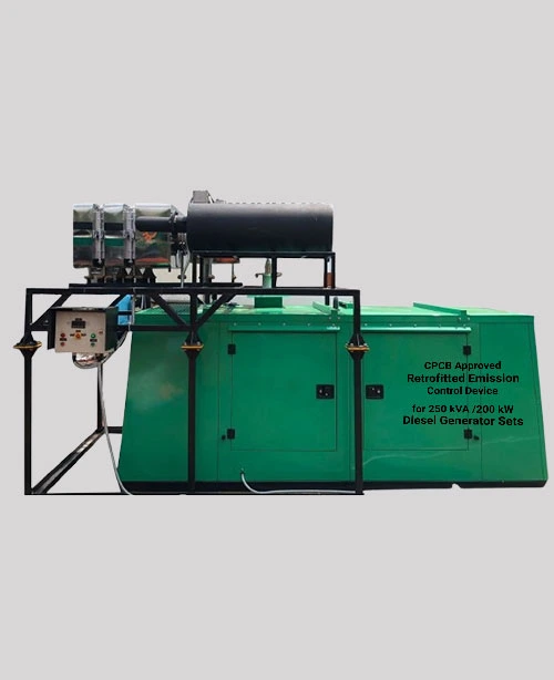 RECD (Retrofit Emissions Control Device) for 250 kVA /200 kW DG Sets