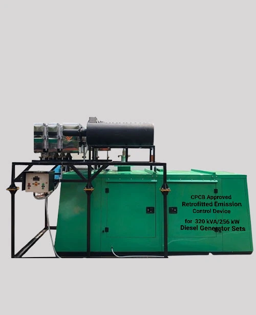 RECD (Retrofit Emissions Control Device) for 320 kVA/256 kW DG Sets