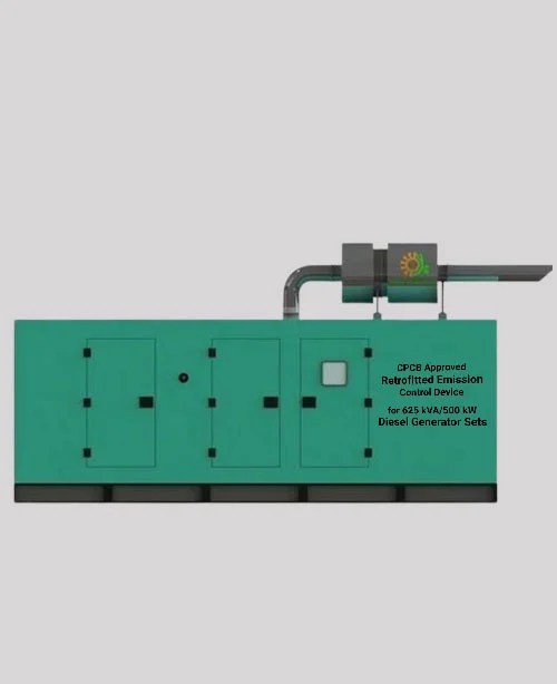 RECD (Retrofit Emissions Control Device) for 625 kVA/500 kW DG Sets