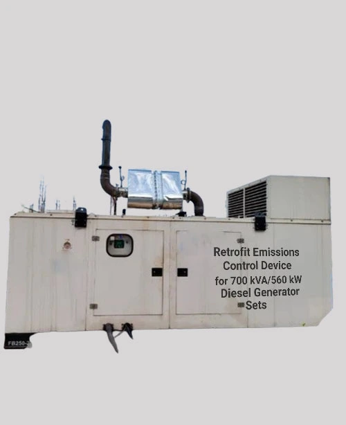 RECD (Retrofit Emissions Control Device) for 700 kVA/560 kW DG Sets