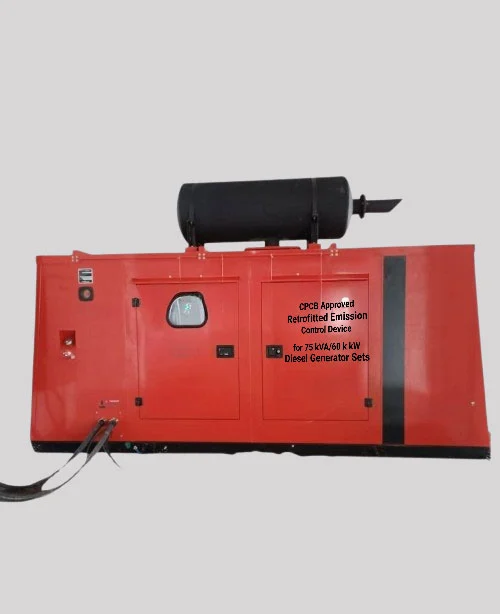 RECD (Retrofit Emissions Control Device) for 75 kVA/60 kW DG Sets