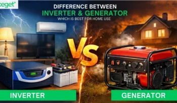 Difference between invertor or generator image