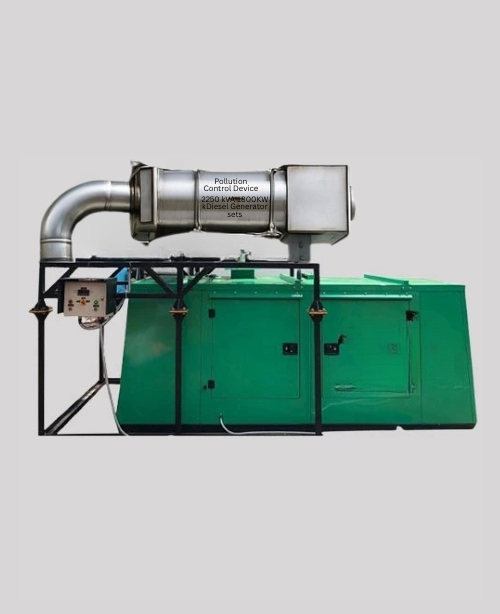 Pollution Control Device (PCD) for 2250 kVA 1800 kW DG Sets: Aceget’s