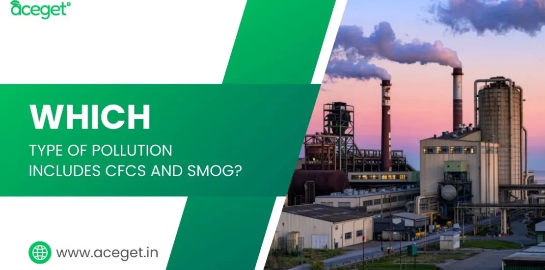 Which Type of Pollution Includes CFCs and Smog blog image