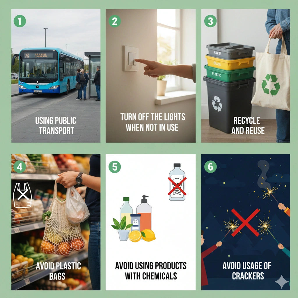 6 best ways to reduce air pollution