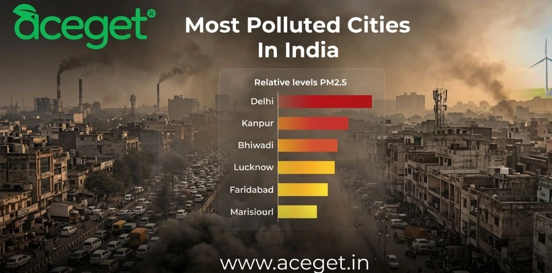 Most Polluted Cities In India blog img.