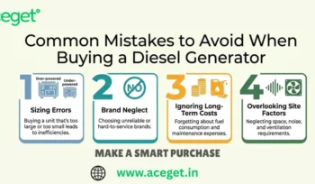 Common mistakes to avoid when buying a diesel generator blog img.