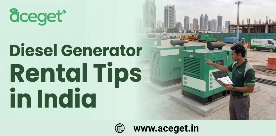 Diesel Generator Rental Tips in India Blog img.