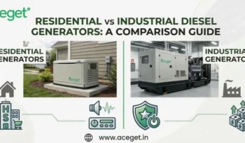 Residential vs Industrial Diesel Generator Blog img.