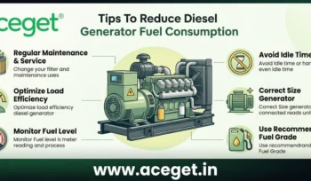 Tips to reduce diesel generator fuel consumption blog img.